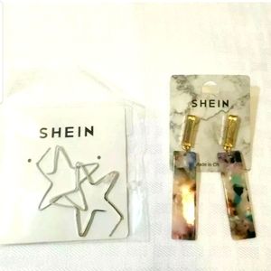 Shein earrings 2 pair bundle